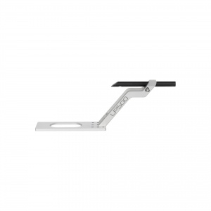 Grip plate HORIZONT, adjustable, incl. weight bar, aluminum, weight 200 g